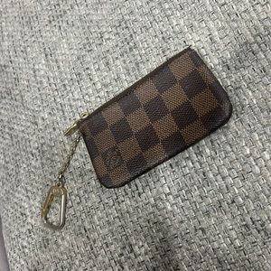 Louis Vuitton Ebene Damier Key Pouch